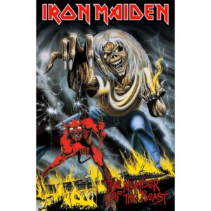 Iron Maiden Textile Poster