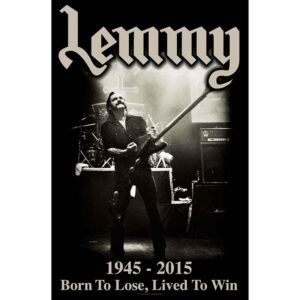 Lemmy Textile Poster