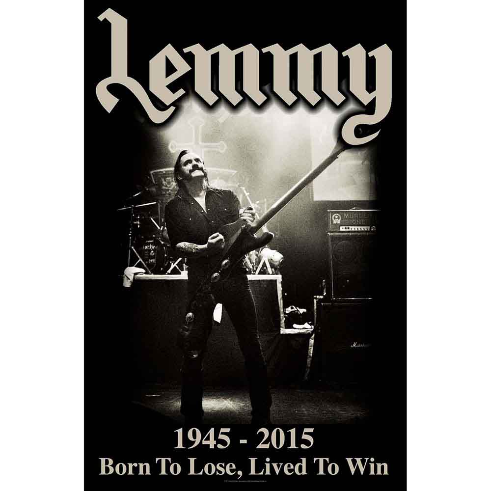 Lemmy Textile Poster
