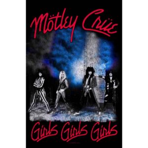 Motley Crue Textile Poster