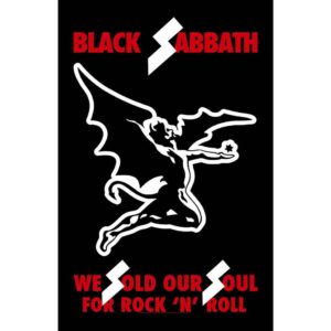 Black Sabbath Textile Poster