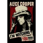 Alice Cooper Textile Poster
