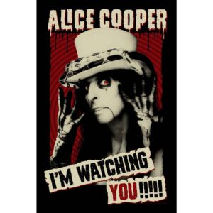 Alice Cooper Textile Poster