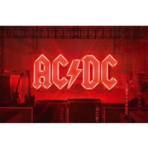 AC/DC Textile Poster