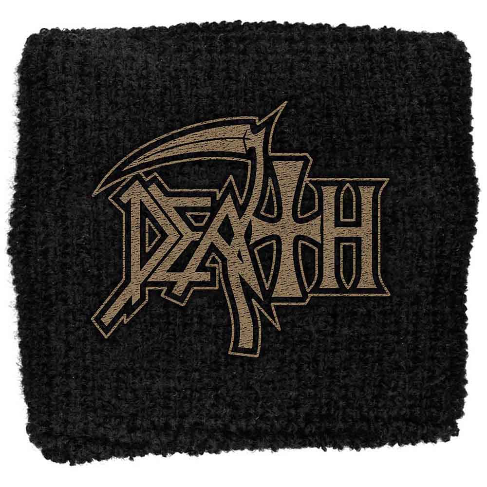 Death Embroidered Wristband