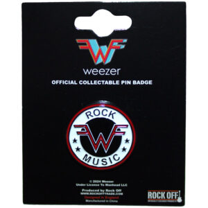 Weezer Pin Badge