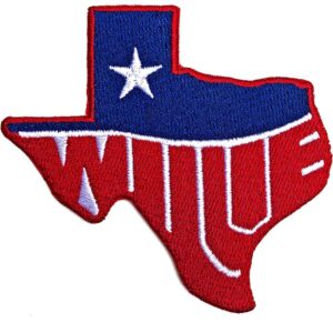 Willie Nelson Standard Patch
