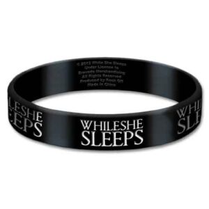 While She Sleeps Gummy Wristband