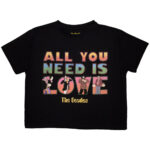 The Beatles Ladies Crop Top