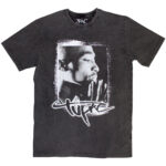 Tupac Unisex Stone Wash T-Shirt