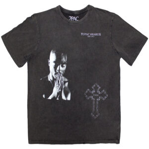Tupac Unisex Stone Wash T-Shirt