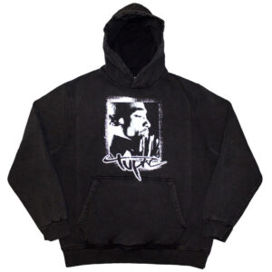 Tupac Unisex Stone Wash Pullover Hoodie