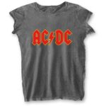AC/DC Ladies Burnout T-Shirt