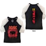 AC/DC Ladies Raglan T-Shirt
