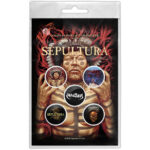 Sepultura Button Badge Pack