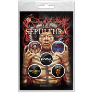 Sepultura Button Badge Pack