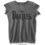 The Beatles Ladies Burnout T-Shirt