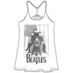 The Beatles Ladies Babydoll Vest T-Shirt
