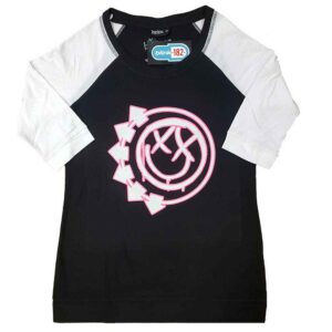 Blink-182 Ladies Raglan T-Shirt