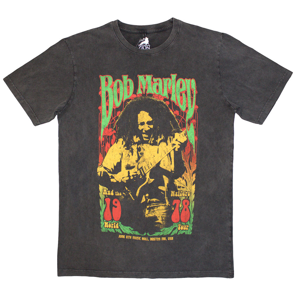 Bob Marley Unisex Stone Wash T-Shirt
