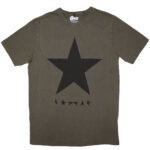 David Bowie Unisex Stone Wash T-Shirt