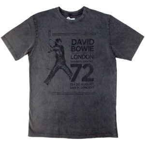 David Bowie Unisex Stone Wash T-Shirt
