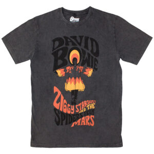 David Bowie Unisex Stone Wash T-Shirt