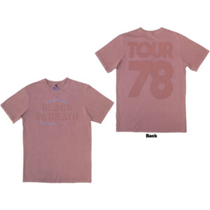 Black Sabbath Unisex Stone Wash T-Shirt