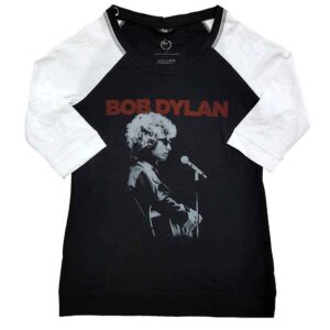Bob Dylan Ladies Raglan T-Shirt