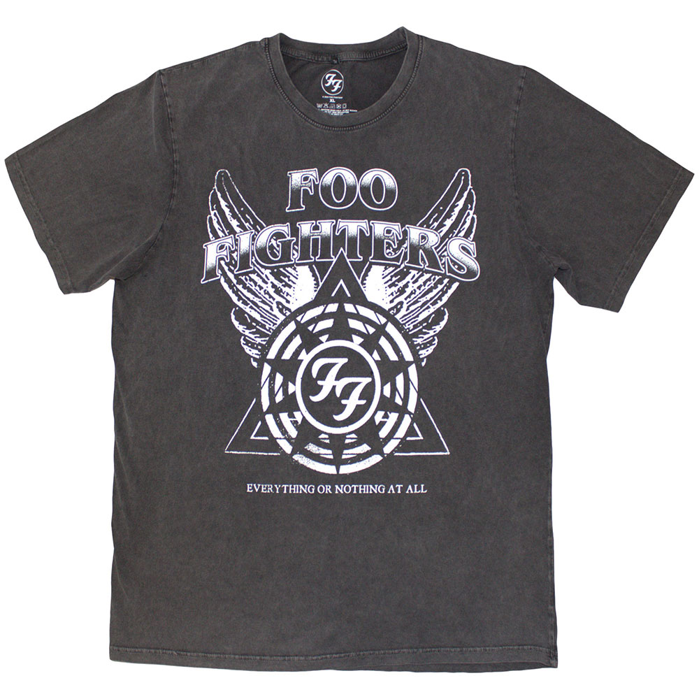 Foo Fighters Unisex Stone Wash T-Shirt