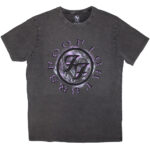 Foo Fighters Unisex Stone Wash T-Shirt