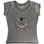 Guns N’ Roses Ladies Burnout T-Shirt