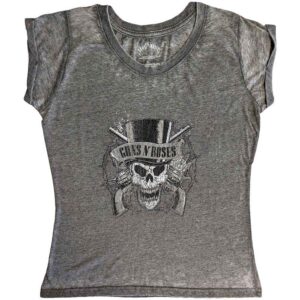 Guns N' Roses Ladies Burnout T-Shirt
