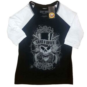 Guns N' Roses Ladies Raglan T-Shirt