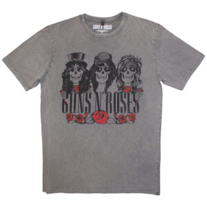 Guns N' Roses Unisex Stone Wash T-Shirt