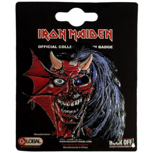 Iron Maiden Pin Badge
