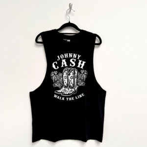 Johnny Cash Unisex Vest T-Shirt