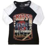 KISS Ladies Raglan T-Shirt