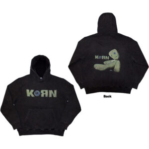 Korn Unisex Stone Wash Pullover Hoodie