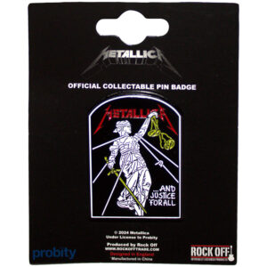 Metallica Pin Badge