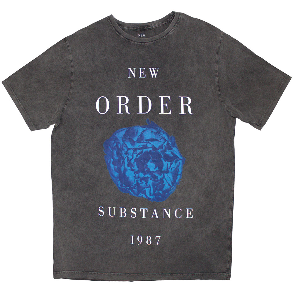 New Order Unisex Stone Wash T-Shirt