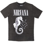 Nirvana Unisex Stone Wash T-Shirt