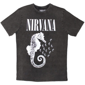 Nirvana Unisex Stone Wash T-Shirt
