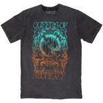 Queens Of The Stone Age Unisex Stone Wash T-Shirt