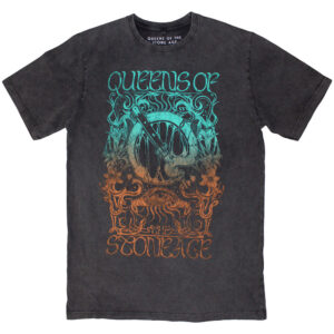 Queens Of The Stone Age Unisex Stone Wash T-Shirt