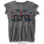 Queen Ladies Burnout T-Shirt