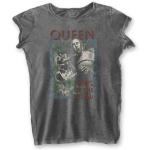 Queen Ladies Burnout T-Shirt