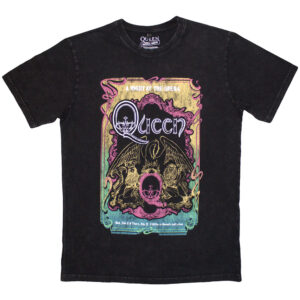 Queen Unisex Stone Wash T-Shirt