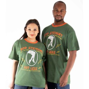 Rod Stewart Unisex Ringer T-Shirt