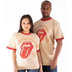 The Rolling Stones Unisex Ringer T-Shirt